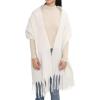 MELIFLUOS DESIGNED IN SPAIN Women’s Fashion Scarves Long Shawl Cardigan Wrap Large Warm Long Scarves(Solid Color Design – White – I)