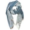 Scarf for Men Lightweight Paisley Fashion Scarves Man Gentleman Summer Fall(Oviedo Collections 14 – Blue and Gray Strip)