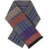 Scarf for Men Reversible Elegant Classic Cashmere Feel Scarves for Fall Winter(Bilbao Collection 2 – Blue Gray Stripe)