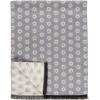 Scarf for Men Reversible Elegant Classic Cashmere Feel Scarves for Fall Winter(Bilbao Collections 27 – Geometric Gray)