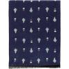 Scarf for Men Reversible Elegant Classic Cashmere Feel Scarves for Fall Winter(Bilbao Collections 27 – Ice Cream Navy)