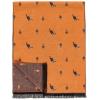Scarf for Men Reversible Elegant Classic Cashmere Feel Scarves for Fall Winter(Bilbao Collections 27 – Toucans Orange)