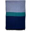 Scarf for Men Reversible Elegant Classic Cashmere Feel Scarves for Fall Winter(San Sebastian Collections 01 – Gray Blue and Teal)