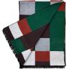 Scarf for Men Reversible Elegant Classic Cashmere Feel Scarves for Fall Winter(San Sebastian Collections 01 – Gray Orange and Green)