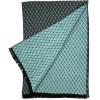 Scarf for Men Reversible Elegant Classic Cashmere Feel Scarves for Fall Winter(San Sebastian Collections 06 – Teal Web Geometric Design)
