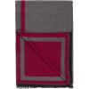 Scarf for Men Reversible Elegant Classic Cashmere Feel Scarves for Fall Winter(Santander Collection 2 – Red Gray)