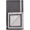 Scarf for Men Reversible Elegant Classic Cashmere Feel Scarves for Fall Winter(Santander Collection 5 – White Gray)