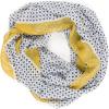 Infinity Scarf for Women Lightweight Fashion Scarves for Summer Fall(Ibiza Collection 5 – Yellow Polka Dots)