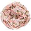 Infinity Scarf for Women Lightweight Fashion Scarves for Summer Fall(Ibiza Collection 6 – Beige Rose Floral)