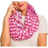 Infinity Scarf for Women Lightweight Fashion Scarves for Summer Fall(Ibiza Collection 8 – Red Aztec)