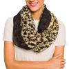 Infinity Scarf for Women Lightweight Fashion Scarves for Summer Fall(Ibiza Collections 15 -Leopard)