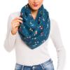 Infinity Scarf for Women Lightweight Fashion Scarves for Summer Fall(Ibiza Collections 16 – Blue Fox)