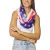 Infinity Scarf for Women Lightweight Fashion Scarves for Summer Fall(Usa Design Infinity Scarf Collection – Especial Edition 1)