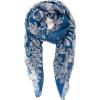 MELIFLUOS DESIGNED IN SPAIN Scarf for Women Lightweight Paisley Fashion for Summer Fall Scarves Shawl Wrap(Cordoba Collections 13 – Blue Paisley)