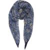 MELIFLUOS DESIGNED IN SPAIN Scarf for Women Lightweight Paisley Fashion for Summer Fall Scarves Shawl Wrap(Sevilla Collection 2 – Navy Chintz)