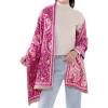 MELIFLUOS DESIGNED IN SPAIN Women’s Fashion Scarves Long Shawl Cardigan Wrap Large Warm Long Scarves(Palma Design – Fuschia Paisley)