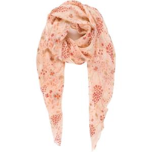 MELIFLUOS DESIGNED IN SPAIN Scarf for Women Lightweight Floral Flower Scarves for Summer Fall Shawl Wrap(Barcelona Collection 7 – Pink Floral)