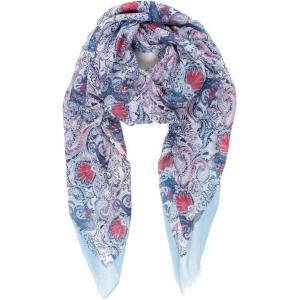 Scarf for Men Lightweight Paisley Fashion Scarves Man Gentleman Summer Fall(Oviedo Collection 3 – Blue Paisley)