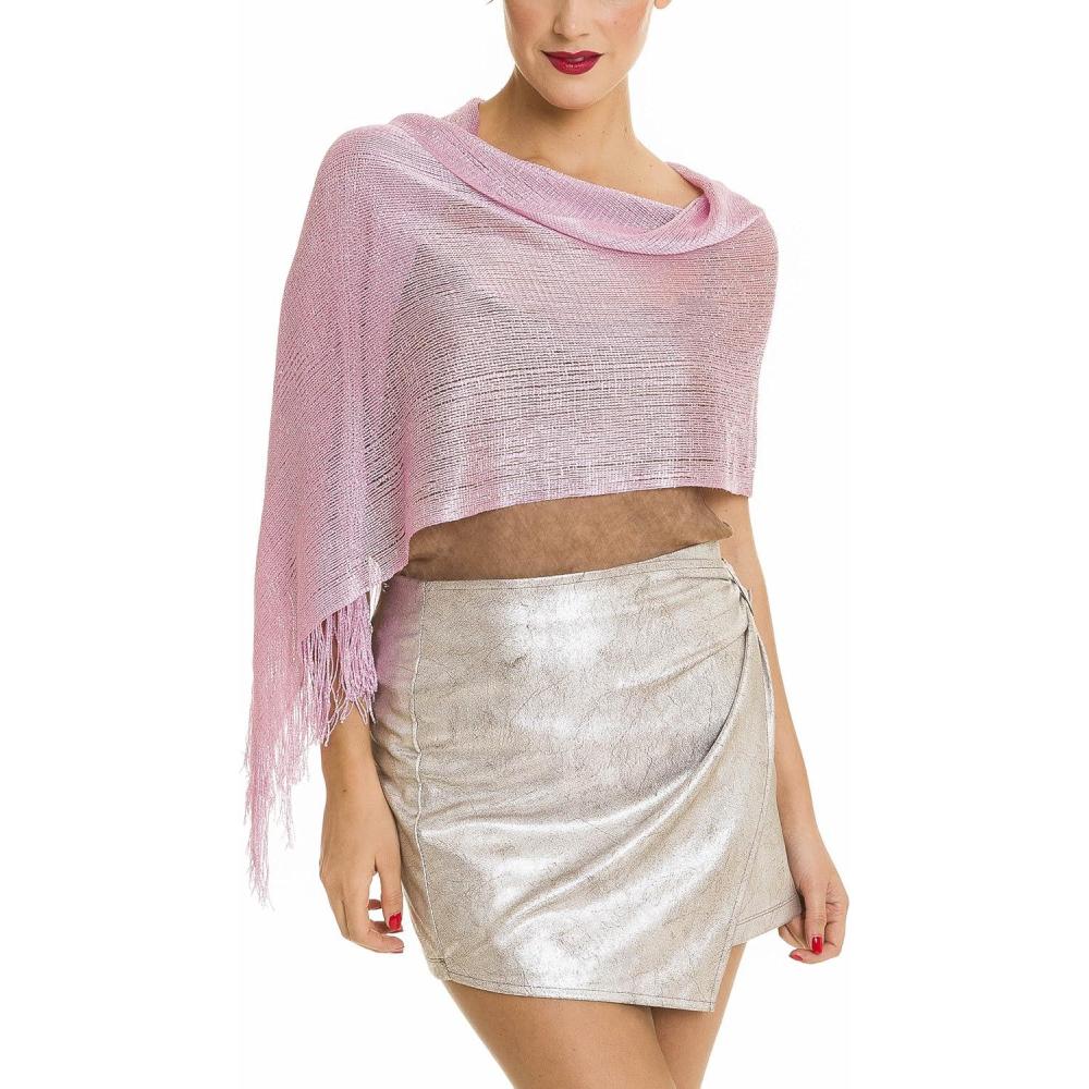 imageShawl Wrap Scarf for Women for Evening Dresses Wedding Party Bridal Spring Summer FallPink I