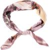 Head Scarf for Women 26 x 26 inches No Slippery Square Scarf for Hair Wrap, Night and Sleep(Jaen Collection 9 – Pink Abstract)