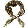 Head Scarf for Women 26 x 26 inches No Slippery Square Scarf for Hair Wrap, Night and Sleep(Jaen Collections 11 – Leopard)