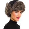 MELIFLUOS DESIGNED IN SPAIN Trapper Hat for Men and Women Russian Warm Fur Ski Fall Winter Hunting(Black)