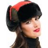 MELIFLUOS DESIGNED IN SPAIN Trapper Hat for Men and Women Russian Warm Fur Ski Fall Winter Hunting(Orange Green)