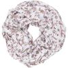 Scarf for Women Lightweight Silk Feel Summer Fall Oblong Fashion Scarves Shawl(Jaen Collection 5 – Light Gray With Red Floral)