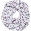 Scarf for Women Lightweight Silk Feel Summer Fall Oblong Fashion Scarves Shawl(Jaen Collection 5 – Off White With Blue Floral)