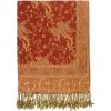 Scarf for Women Spanish Design Elegant Long Shawl Scarves for Summer Fall(Baza Collection – Camel Paisley)