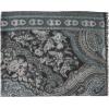 Scarf for Women Spanish Design Elegant Long Shawl Scarves for Summer Fall(Clares Collection – Paisley Design Black)