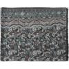 Scarf for Women Spanish Design Elegant Long Shawl Scarves for Summer Fall(Clares Collection – Paisley Pattern Black)