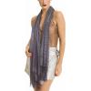 Shawl Wrap Scarf for Women for Evening Dresses, Wedding, Party, Bridal Spring Summer Fall(Dark Blue)