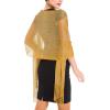 Shawl Wrap Scarf for Women for Evening Dresses, Wedding, Party, Bridal Spring Summer Fall(Gold Ii)