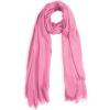 MELIFLUOS DESIGNED IN SPAIN Scarf for Women Lightweight Long Soft Scarves with Fringes Shawl for Summer Fall(Millana Collection – Pink)