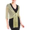 Shawl Wrap Scarf for Women for Evening Dresses, Wedding, Party, Bridal Spring Summer Fall(Light Green)