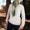 MELIFLUOS Scarf for Men Reversible Elegant Cashmere Feel Men’s Scarves for Spring Fall Winter (MWS02-10)