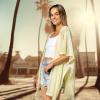 Women’s Cardigan Beach Cover Up Swimsuit Kimono Pareo Sarong Beach Wear Dress for Summer(Marbella Collection 1 – Solid Beige)