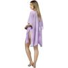 Women’s Cardigan Beach Cover Up Swimsuit Kimono Pareo Sarong Beach Wear Dress for Summer(Marbella Collection 1 – Solid Purple)