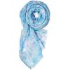 Scarf for Women Lightweight Fashion 62 in x 18 in Scarves for Spring Summer Fall Shawl Wrap(Deia Collection – Aqua Blue Floral)