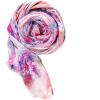 Scarf for Women Lightweight Fashion 62 in x 18 in Scarves for Spring Summer Fall Shawl Wrap(Deia Collection – White and Orange Floral)